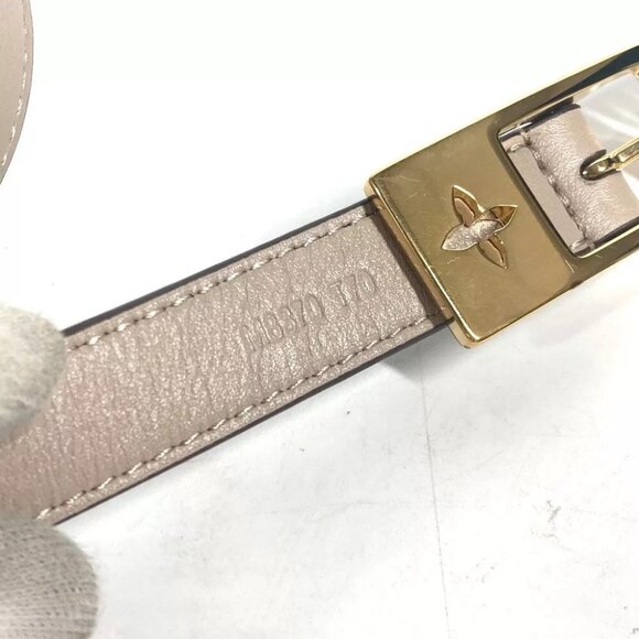 LOUIS VUITTON Monogram Belt-LV Duo 18MM Reversible Accessories Thin Belt main image 9